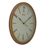 Seiko Fibre Wall Clock(Copper, 12 INCH X 12 INCH) - QXA725PN - Bharat Time Style