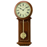 Seiko Pendulum Clock (52.5 cm x 21.5 cm x 6.8 cm, Brown, QXC213B) - Bharat Time Style