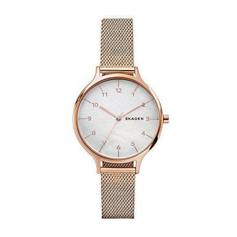 Skagen Analog Mother of Pearl Dial Women's Watch-SKW2633 - Bharat Time Style