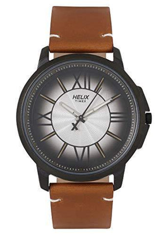 Helix Analog Black Dial Men's Watch-TW027HG21 - Bharat Time Style
