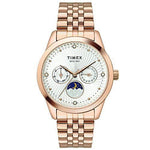 Timex Moon Phase Multifuntion Analog Blue Dial Women's Watch-TWEL13106 - Bharat Time Style