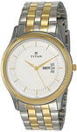 Titan Gents Karishma Analog Silver Dial Men's Watch 1824BM01/NN1824BM01 - Bharat Time Style