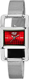 Helix Analog Red Dial Women's Watch - TW030HL05 - Bharat Time Style