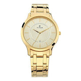 Titan Gents Karishma Analog Champagne Dial Men's Watch 1825YM01/NN1825YM01 - Bharat Time Style