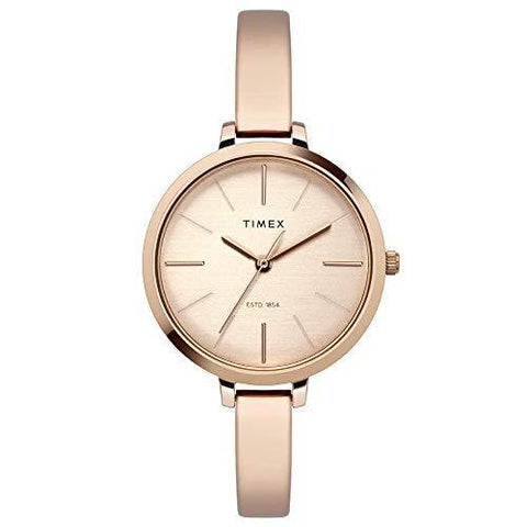 Timex Analog Beige Dial Women's Watch-TWEL12803 - Bharat Time Style