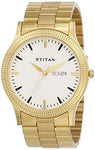 Titan Karishma Analog Silver Dial Men's Watch NM1650YM03/NN1650YM03 - Bharat Time Style