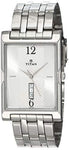 Titan Karishma Analog Silver Dial Men's Watch NJ1641SM01 / NL1641SM01 - Bharat Time Style