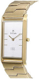 Titan EDGE Analog Champagne Dial Men's Watch NE1043YM01A/NE1043YM01 - Bharat Time Style