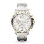 Fossil Analog White Dial Men's Watch - FS4795 - Bharat Time Style