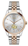 TIMEX Floral Fashion with Skeletal Cut-Out in Dial Analog Silver Women's Watch-TWEL13110 - Bharat Time Style