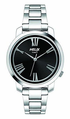 Helix Analog Black Dial Women's Watch - TW032HL12 - Bharat Time Style