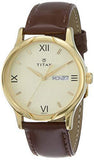 Titan Karishma Analog Champagne Dial Men's Watch NM1580YL05/NN1580YL05 - Bharat Time Style