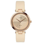 Timex Analog Rose Gold Dial Women's Watch-TWEL11817 - Bharat Time Style