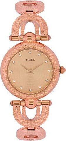 Timex Giorgio Galli Special Edition Analog Rose Gold Dial Women's Watch-TWEL14102 - Bharat Time Style