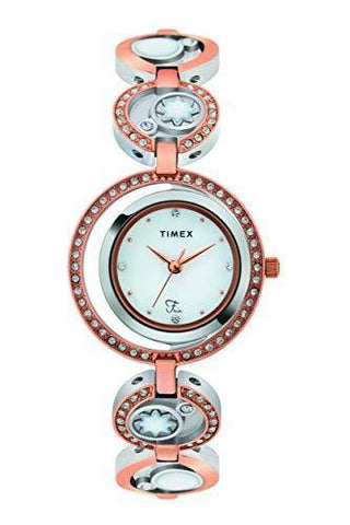 Timex Fria Analog White Dial Women's Watch - TWEL12103T - Bharat Time Style