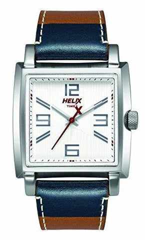 Helix Analog Silver Dial Men's Watch - TW026HG05 - Bharat Time Style