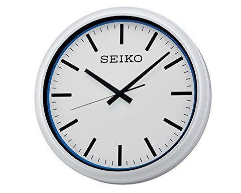 Seiko Wall Clock (40.6 cm x 40.6 cm x 6.5 cm, White) - QXA591WN - Bharat Time Style