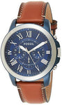 Fossil Grant Chronograph Blue Dial Men's Watch - FS5151 - Bharat Time Style