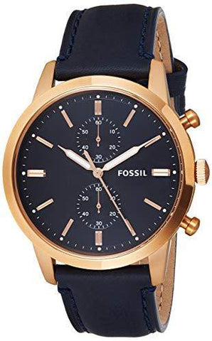Fossil Analog Blue Dial Men's Watch - FS5436 - Bharat Time Style
