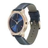 Sonata Beyond Gold Analog Blue Dial Men's Watch 77031WL03/NN77031WL03 - Bharat Time Style