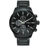 Timex E-Class Surgical Steel Engage Chronograph Analog Grey Dial Men's Watch-TWEG19401 - Bharat Time Style