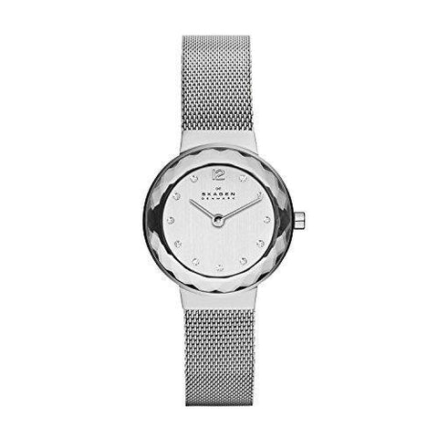 Skagen Classic Analog Silver Dial Women's Watch - 456SSS - Bharat Time Style