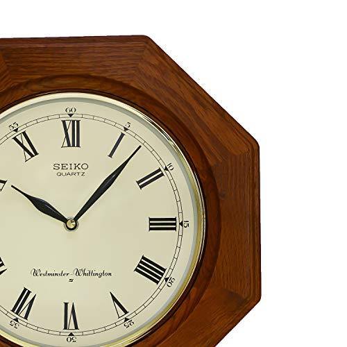 Seiko Clock - Buy Seiko Pendulum Clock (54 cm x 33 cm x 9.5 cm, Brown,  QXH102BN)