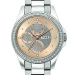 Timex Krystal Multifunction Analog Silver Dial Women's Watch-TWEL13000 - Bharat Time Style