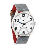 Fastrack Denim Analog White Dial Men's Watch 3184SL01/NN3184SL01 - Bharat Time Style