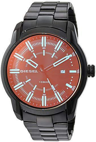 Diesel Armbar Analog Black Dial Men's Watch - DZ1870 - Bharat Time Style