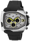 Fastrack Chronograph Silver Dial Men's Watch - 38005PP01J / 38005PP01J - Bharat Time Style