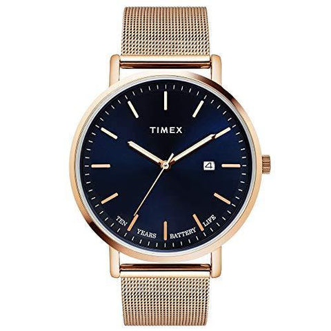 Timex Long Last-Ten Year Battery Life Analog Blue Dial Men's Watch-TWEG17704 - Bharat Time Style