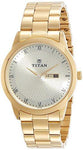 Titan Analog Gold Dial Men's Watch-NK1584YM01 / NK1584YM01 - Bharat Time Style