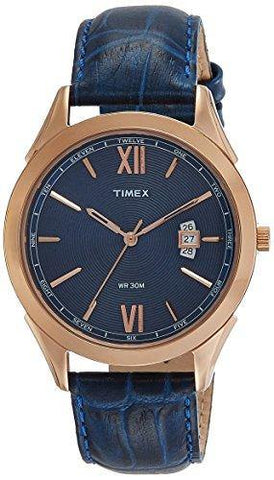 Timex Analog Blue Dial Men's Watch - TW000Y904 - Bharat Time Style