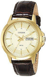 Citizen Analog Gold Dial Men's Watch - BF2012-08P - Bharat Time Style