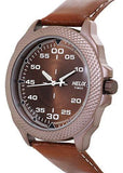 Helix Analog Brown Dial Men's Watch-TW034HG05 - Bharat Time Style