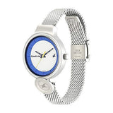 Fastrack Denim Analog White Dial Women's Watch NM6181SM02/NN6181SM02 - Bharat Time Style