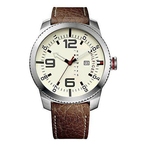 Tommy Hilfiger White Dial Analogue Watch for Men (TH1791013J) - Bharat Time Style