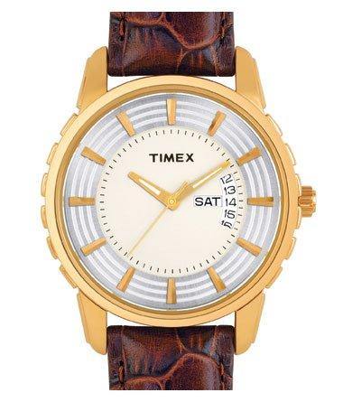 Timex Analog Silver Dial Men's Watch - E309 - Bharat Time Style