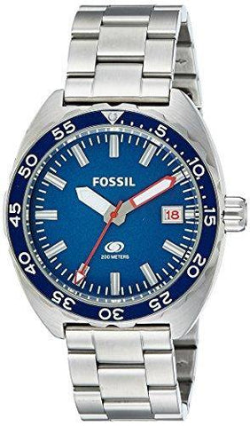 Fossil End-of-season Breaker Analog Blue Dial Men's Watch - FS5048 - Bharat Time Style