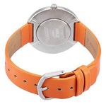 Helix Analog Orange Dial Women's Watch - TI025HL0200 - Bharat Time Style