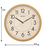 Seiko Radium Wall Clock, Golden 36.1 cm x 36.1 cm x 3.9 cm -QXA629BT - Bharat Time Style