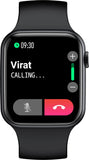 Fire-Boltt Ring Bluetooth Calling Smartwatch with Metal Body - BSW005 (Black) - Bharat Time Style