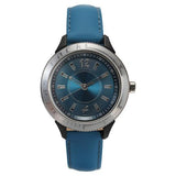 Fastrack Blue Dial Leather Strap Analog Watch For Girls 6176KL05/NL6176KL05 - Bharat Time Style