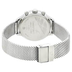 White Dial Silver Stainless Steel Strap Watch | Fastrack - NM6179SM01 - Bharat Time Style