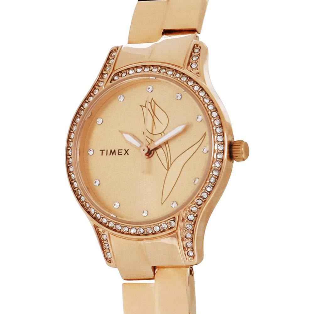 Timex Buy Timex Analog Rose Gold Dial Women's WatchTW0TL9503 Bharat