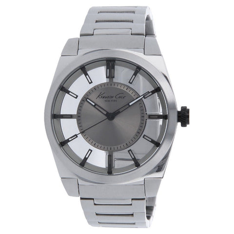 Kenneth Cole Analog Grey Dial Men's Watch - KC10027838MNJ