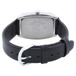 Sonata Analog Rectangle Black Dial Black Leather Strap Watch For Men-NM7080SL02 - Bharat Time Style