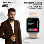 Fire-Boltt Ring Bluetooth Calling Smartwatch with  Metal Body -BSW005 (Beige) - Bharat Time Style