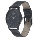 Sonata Analog Round Black Dial Black Leather Strap Watch For Men-NM7128NL02 - Bharat Time Style